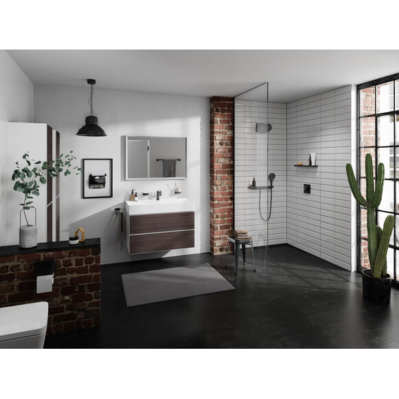 Змішувач для умивальника Hansgrohe Tecturis E CoolStart EcoSmart+ Black Matt 73021670 (чорний матовий), Колір виробника: чорний матовий, фото , изображение 14