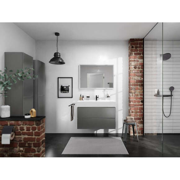Змішувач для умивальника Hansgrohe Tecturis E CoolStart EcoSmart+ Black Matt 73021670 (чорний матовий), Колір виробника: чорний матовий, фото , изображение 15
