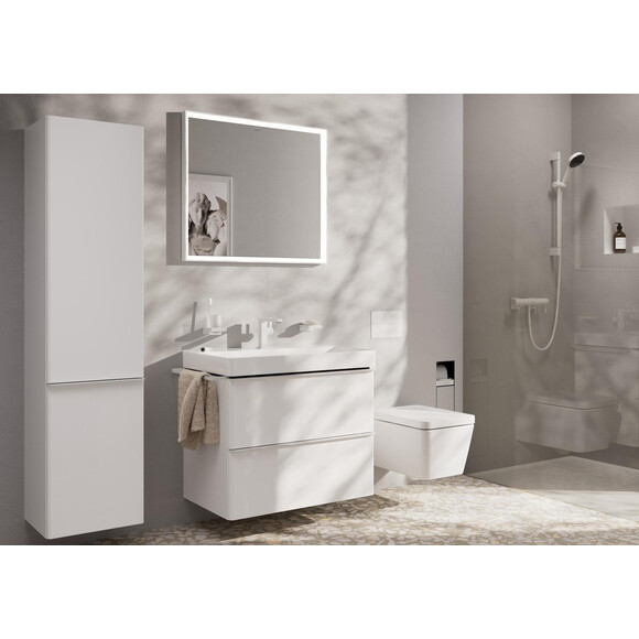 Змішувач для умивальника Hansgrohe Tecturis E CoolStart EcoSmart+ White Matt 73021700 (білий матовий), Колір виробника: білий матовий, фото , изображение 2