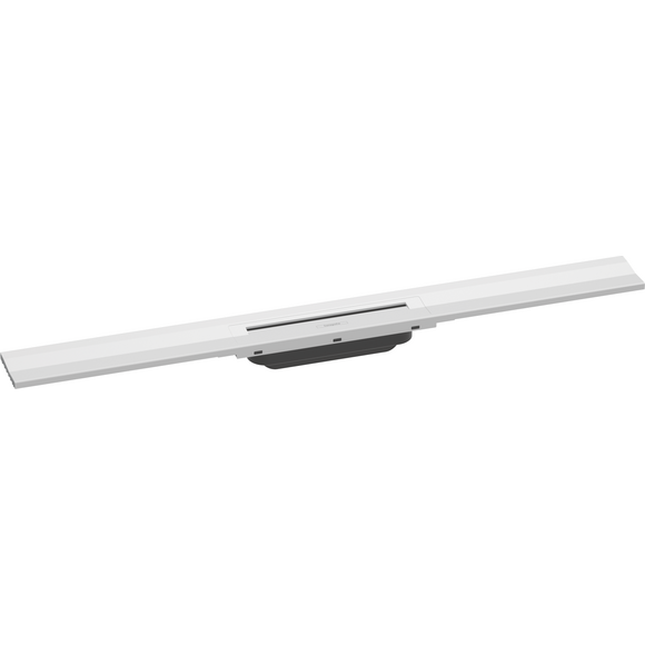 Верхня частина зливу для душового каналу Hansgrohe RainDrain Flex White Matt 56051700 (80 см, біла матова), Колір виробника: білий матовий, Доступні розміри: 80, фото 