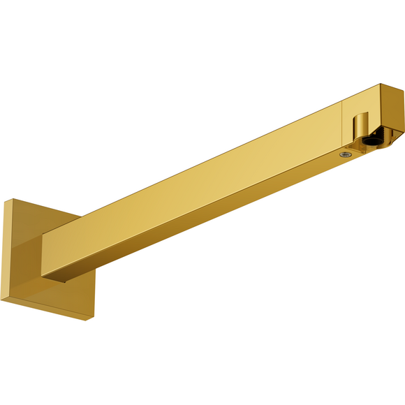 Кронштейн душовий Hansgrohe Pulsify E Polished Gold Optic 24337990 (поліроване золото), Колір виробника: поліроване золото, фото 