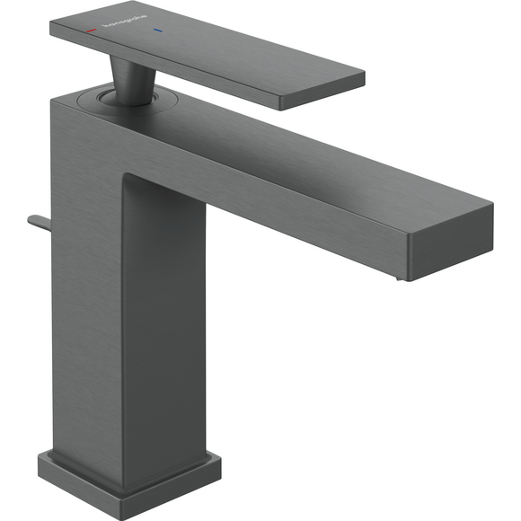 Змішувач для умивальника Hansgrohe Tecturis E CoolStart Brushed Black Chrome 73016340 (брошований чорний хром), Колір виробника: брашований чорний хром, фото 