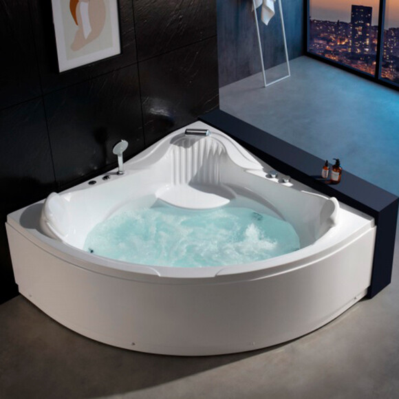 Гідромасажна ванна Golston G-L233 (GU233150, 150x150 см), фото , изображение 3