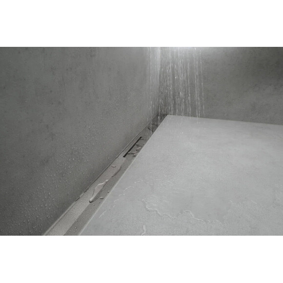 Верхня частина зливу для душового каналу Hansgrohe RainDrain Flex Chrome 56051990 (80 см, хром), Колір виробника: хром, Доступні розміри: 80, фото , изображение 4