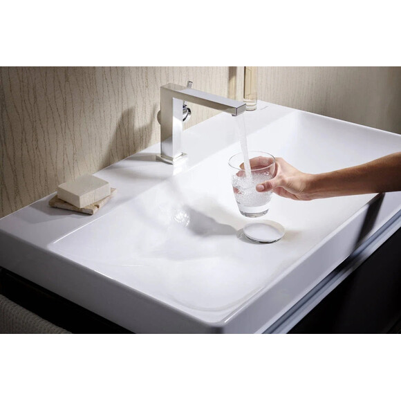 Змішувач для умивальника Hansgrohe Tecturis E CoolStart EcoSmart+ Chrome 73021000 (хром), Колір виробника: хром, фото , изображение 5