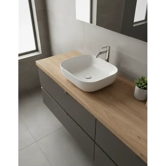 Умивальник Domospa by Ravak Torrenta Aura 500 RKUJ200018 (50x40 см, білий), фото , изображение 4