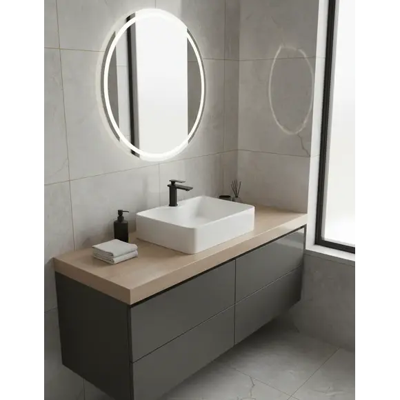 Умивальник Domospa by Ravak Torrenta Vertix 480 RKUJ200016 (48x38 см, білий), фото , изображение 3