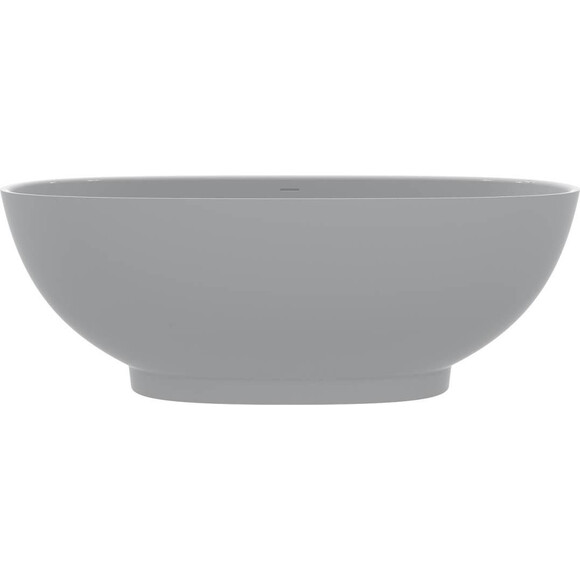 Мраморная ванна Miraggio Brave New Miramarble 0001515 (155x75 см, белая глянцевая, отдельностоящая), Цвет производителя: белый глянец, Технология производства: Miramarble, фото 2