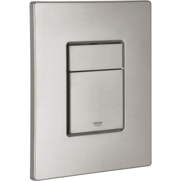 Клавіша змиву Grohe Skate Cosmopolitan Supersteel Infinity 38732DC0 (суперсталь), Колір виробника: суперсталь, фото 