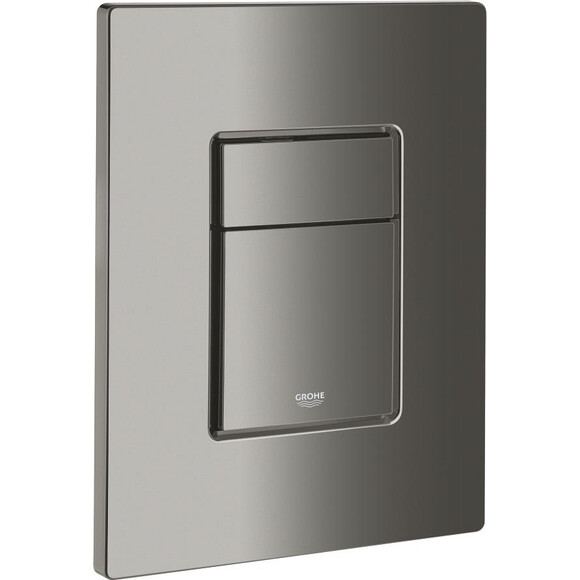 Клавіша змиву Grohe Skate Cosmopolitan Hard Graphite 38732A00 (чорний графіт), Колір виробника: темний графіт, фото 