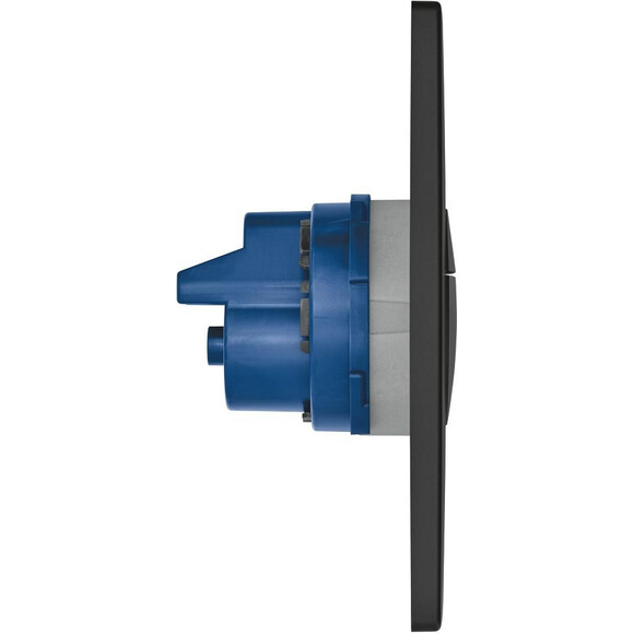 Клавіша змиву Grohe Nova Cosmopolitan Black Matt 38765KF0 (чорна матова), Колір виробника: чорний матовий, фото , изображение 5