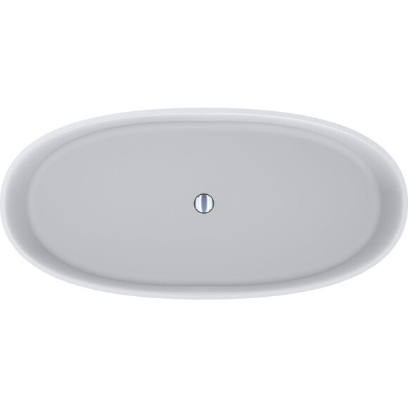 Каменная ванна Miraggio Ireland Mirasoft 8813646 (170x80 см, белая матовая, c сифоном, отдельностоящая), Цвет производителя: белый матовый, Технология производства: Mirasoft Technology, фото 3