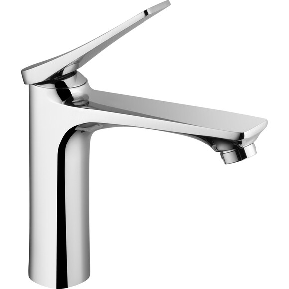 Смеситель для умывальника Kroner KRP Terra-C010 (хром), Цвет производителя: хром, фото 2