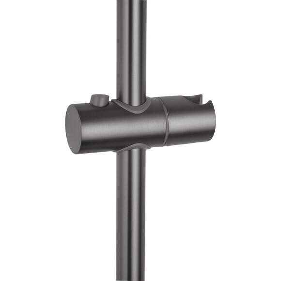 Душова система Kroner Element 211318-5301 (графіт, з виливом), Колір виробника: графіт, фото , изображение 13