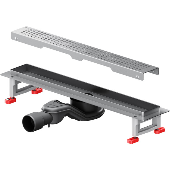 Душовий трап Am.Pm MasterFlow Cut Gradient W01SC-P11-050-01SB (50 см, нержавіюча сталь), Колір виробника: нержавіюча сталь, Доступні розміри: 50, фото , изображение 9