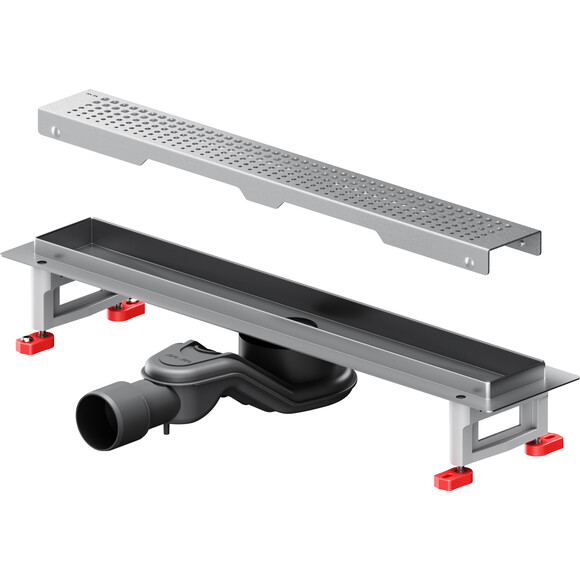 Душовий трап Am.Pm MasterFlow Cut Gradient W01SC-P11-070-01SB (70 см, нержавіюча сталь), Колір виробника: нержавіюча сталь, Доступні розміри: 70, фото , изображение 9