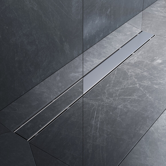 Душовий трап Am.Pm Primeflow Tile W02SC-U11-080-04SB (80 см, нержавіюча сталь), Колір виробника: нержавіюча сталь, Доступні розміри: 80, фото , изображение 2