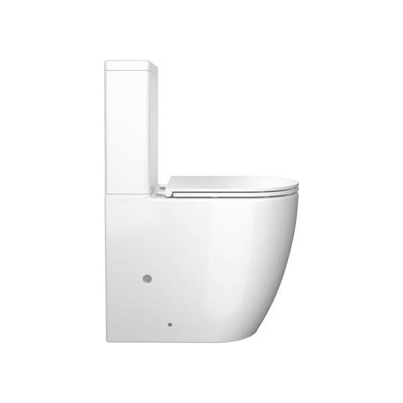 Безобідковий унітаз-компакт Koller Pool Round Smart Tornado 3.0 1872570199 (воронкоподібний, з сидінням), фото , изображение 2