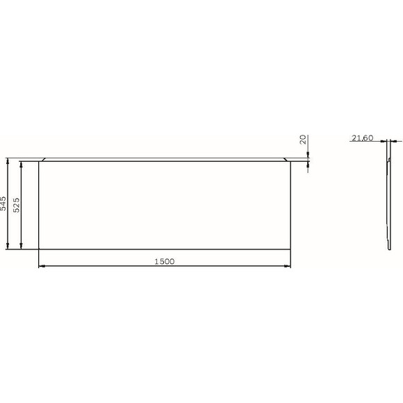 Панель для ванни Am.Pm Spirit, X-Joy W72UA-150-070W-P1 (150 см, фронтальна), фото , изображение 3