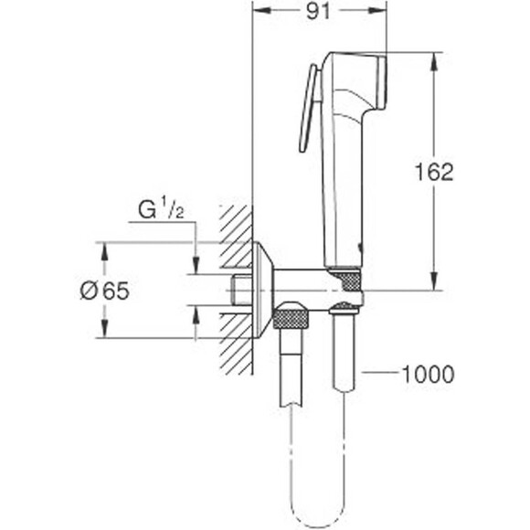 Набор для душа Grohe Tempesta 26358000, фото 2