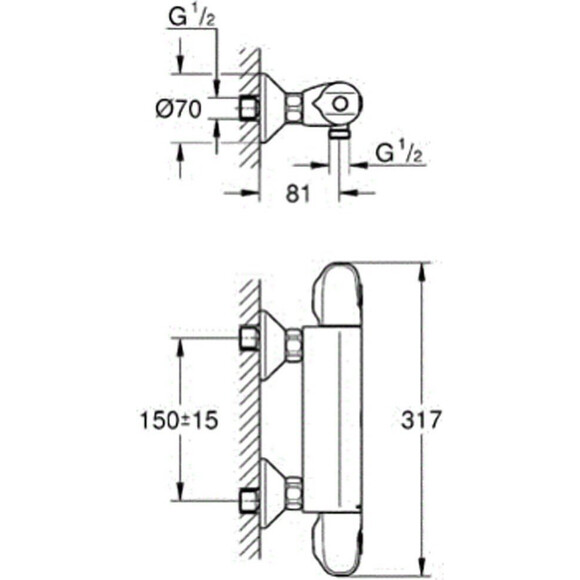 Термостат Grohe Grohtherm 34143003, фото , изображение 3