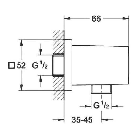 Підключення шланга Grohe Euphoria 27704000, фото , изображение 3