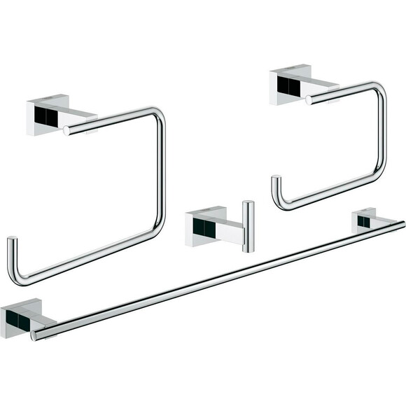 Набір аксесуарів 4 в 1 Grohe Essentials 40778001, фото 