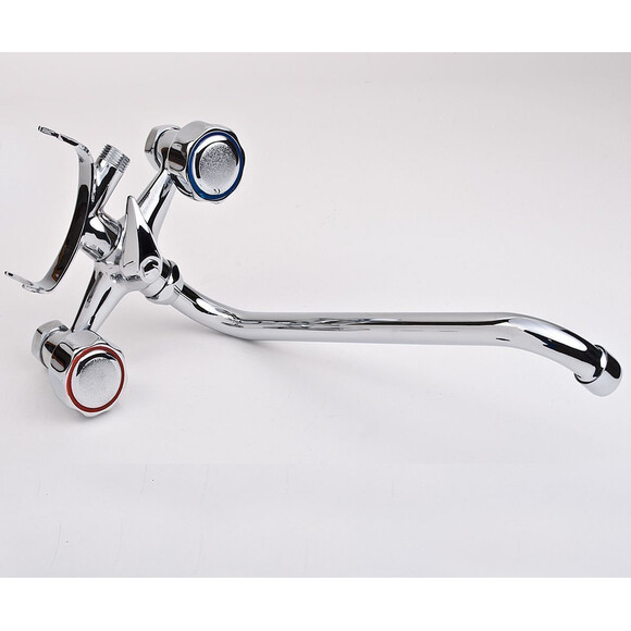 Смеситель для ванны Ferro Standard Chrome BST11A (с лейкой и шлангом), фото 3