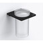 Склянка для зубних щіток Sonia S-Cube Black 169924, фото 
