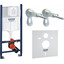 Grohe Rapid SL 3884000S (38840000+40911000+3855800M+37131000) Інсталяція для підвісного унітазу 4 в 1, фото 