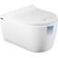 Безобідковий підвісний унітаз Idevit Alfa SETK3104-2616-001-1-6000 (з сидінням), фото 