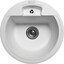 Miraggio Valencia 0000057 Мойка для кухни врезная круглая 44x44 см, белый, Цвет производителя: белый, фото 