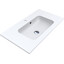 Miraggio Della 0000181 Умывальник врезной прямоугольный 80x45 см, белый матовый, Доступные размеры: 80 x 45, Технология производства: Miramarble Matt, Цвет производителя: белый матовый, фото 