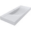 Miraggio Fly 0000689 Умивальник прямокутний накладний 120x48 см, білий матовий, Доступні розміри: 120 x 48, Технологія виробництва: Miramarble Matt, Колір виробника: білий матовий, фото 