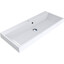 Miraggio Varna 0000252 Умывальник врезной прямоугольный 99x41 см, белый глянец, Доступные размеры: 99 x 42, Технология производства: Miramarble, Цвет производителя: белый глянец, фото 