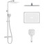 Термостатическая душевая система Imprese Centrum LT T-15300LT, фото 