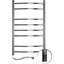 Электрический полотенцесушитель Navin Камелия Sensor 10-007133-4880 (480x800, левый, сенсорный, с таймером), Доступные размеры: 480 x 800, Цвет производителя: хром, Подключение полотенцесушителя: левое, фото 