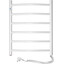 Электрический полотенцесушитель Navin Камелия 12-007030-4860 (480x600, белый глянец, правый), Доступные размеры: 480 x 600, Цвет производителя: белый глянец, Подключение полотенцесушителя: правое, фото 