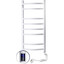 Электрический полотенцесушитель Navin Камелия Sensor 12-007033-3680 (360x800, белый глянец, правый, сенсорный, с таймером), Доступные размеры: 360 x 800, Цвет производителя: белый глянец, Подключение полотенцесушителя: правое, фото 