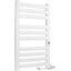 Электрический полотенцесушитель Laris Зебра Атлант Премиум ЧК10 75201084 (500x900, белый матовый, правый), Доступные размеры: 500 x 900, Подключение полотенцесушителя: правое, фото 