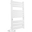 Электрический полотенцесушитель Laris Зебра Лавина ЧК10 75201087 (500x900, белый глянцевый, левый), Доступные размеры: 500 x 900, Цвет производителя: белый глянец, Подключение полотенцесушителя: левое, фото 