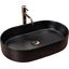 Раковина Rea Nadia Black Matt REA-U1062 (61x38 см, чорна матова, чаша), Доступні розміри: 61 x 38, Колір виробника: чорний матовий, фото 