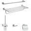 Набір аксесуарів 5 в 1 Hansgrohe Logis Universal Chrome 41728000 (41725000+41723000+41722000+41720000+41716000), фото 