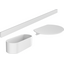 Комплект аксесуарів Hansgrohe WallStoris Matt White 27966700 (білий матовий), фото 