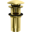 Донный клапан Kohlman Klik-Klak Gold KOREK EGD (золотой, с переливом), Цвет производителя: золото, фото 