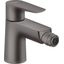 Змішувач для біде Hansgrohe Talis E Brushed Black Chrome 71720340 (брашований чорний хром, з донним клапаном), фото 