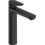 Змішувач для умивальника Hansgrohe Vernis Blend Matt Black 71552670 (чорний матовий, високий, з донним клапаном), фото 