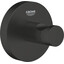Крючок Grohe QuickFix Start Black 411732430 (черный матовый, одинарный), Цвет производителя: черный матовый, фото 