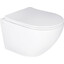 Безободковый подвесной унитаз Qtap Jay Ultra Quiet QT07335177W (с сиденьем), фото 