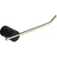 Держатель для туалетной бумаги Mexen Aron Black/Gold MEX-7088133-57 (черный/золотой), Цвет производителя: черный, золото, фото 